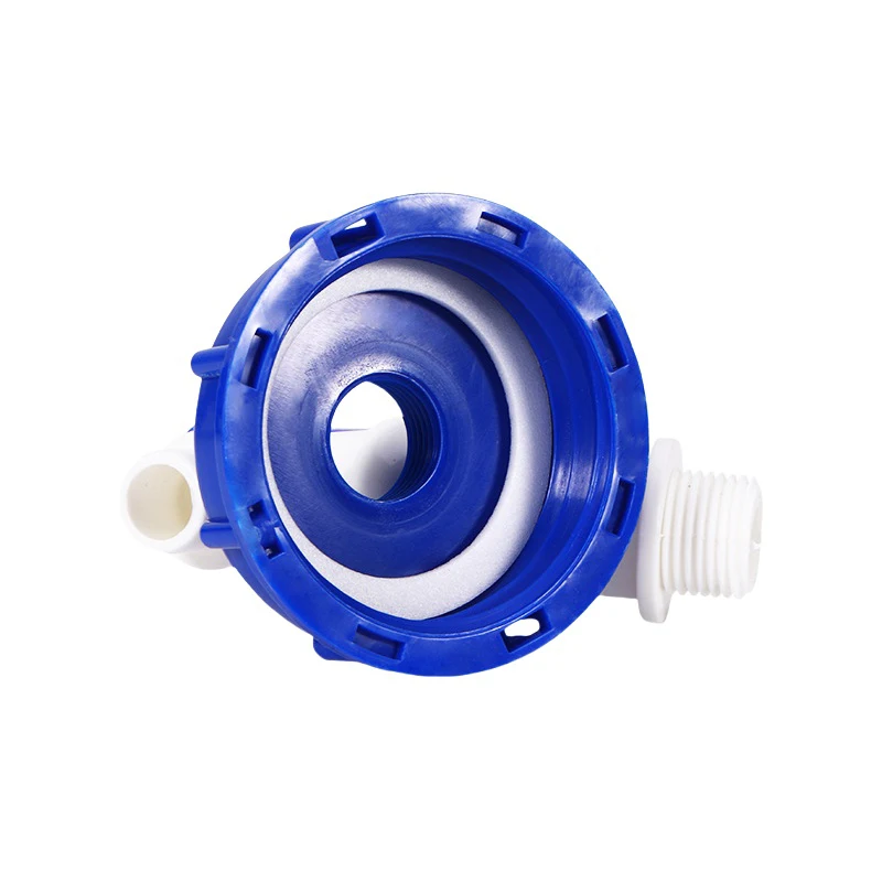 1 قطعة دائم IBC خزان الحنفية محول S60 * 6 خيط خشن إلى 1/2 ''3/4'' موصل استبدال صمام حديقة المنزل توصيل سريع صنبور #5