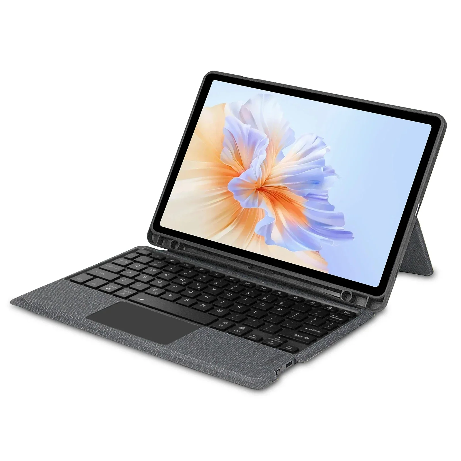 TouchPad Keyboard Case for Samsung Galaxy Tab A11 Plus A9 Plus Folio A11+/A9+ 11 inch Tablet Smart Keyboard Cover With Pen Slot