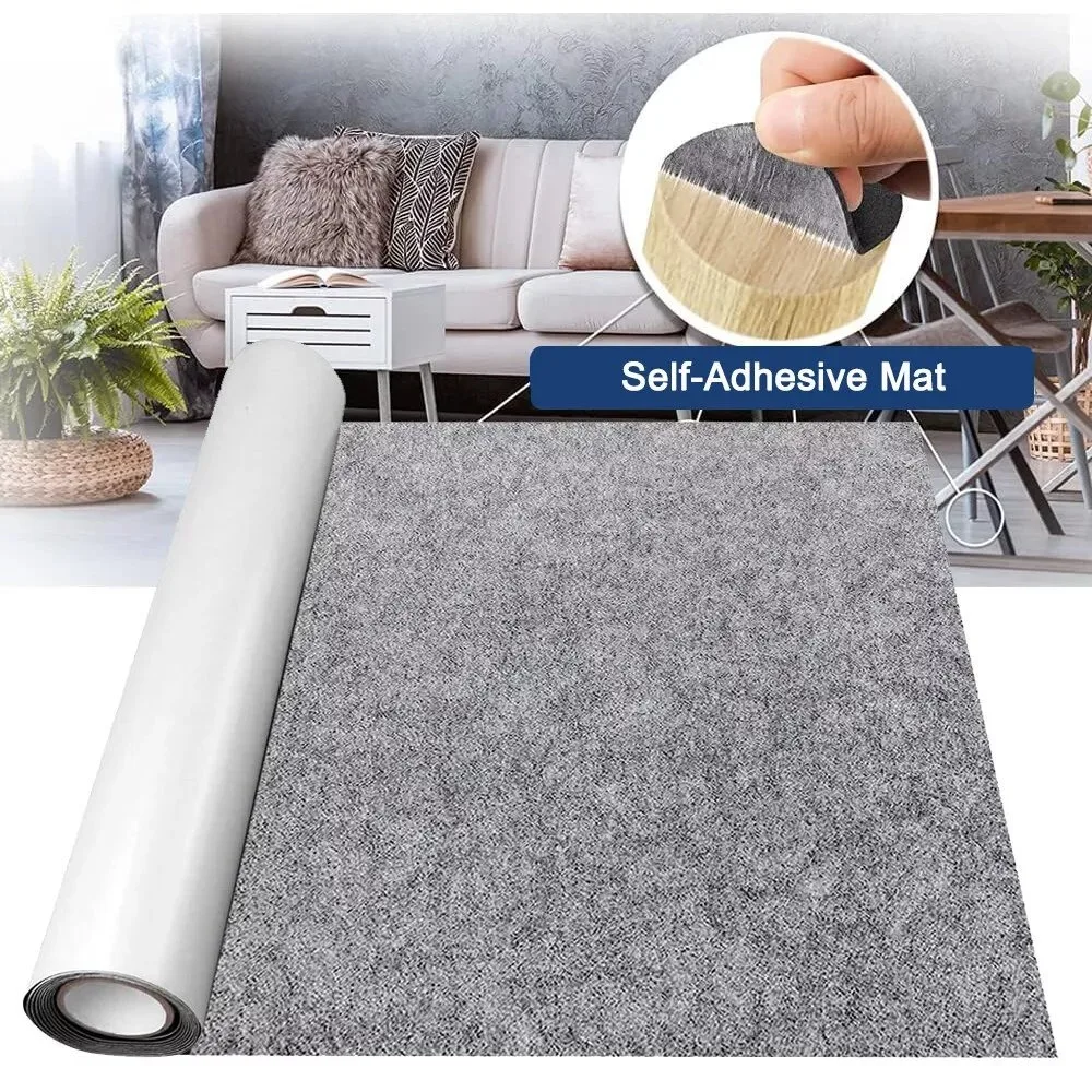 40 x 200 cm große, selbstklebende Filzmatte mit starker Haftung, verschleißfeste, kratzfeste Schutzmatte, vielseitige, stoßfeste Isolationsmatte für Boden, Möbel und Zuhause – ideal für Kratzschutz,