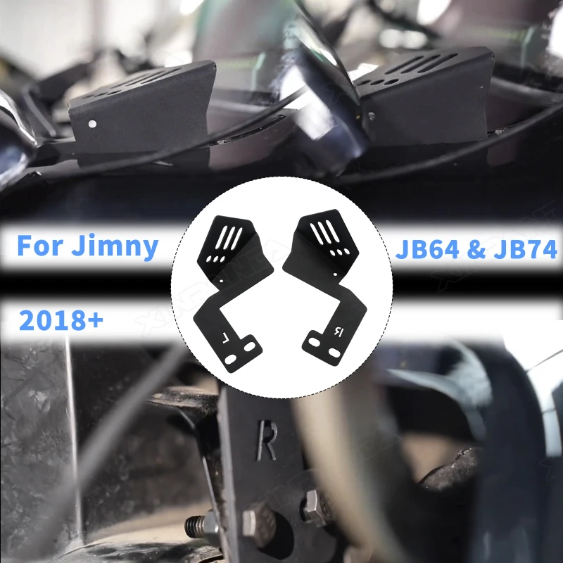 

Car A-Pillar Spotlight Mount Work Light Lamp Mounting Holder Bracket for Suzuki Jimny JB64 JB74 JC74 2019+ Exterior Accessories
