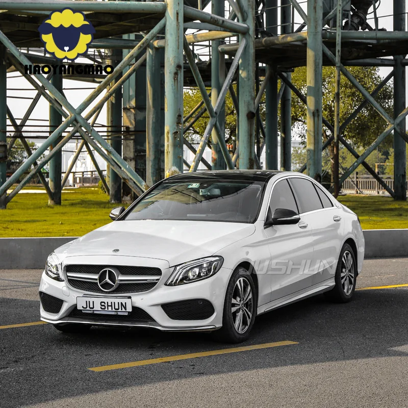 

Applicable to Applicable to15-21Mercedes-BenzCLevelW205Headlight Assembly Modified Three Stripes Maybach ModelLEDDaytime Running