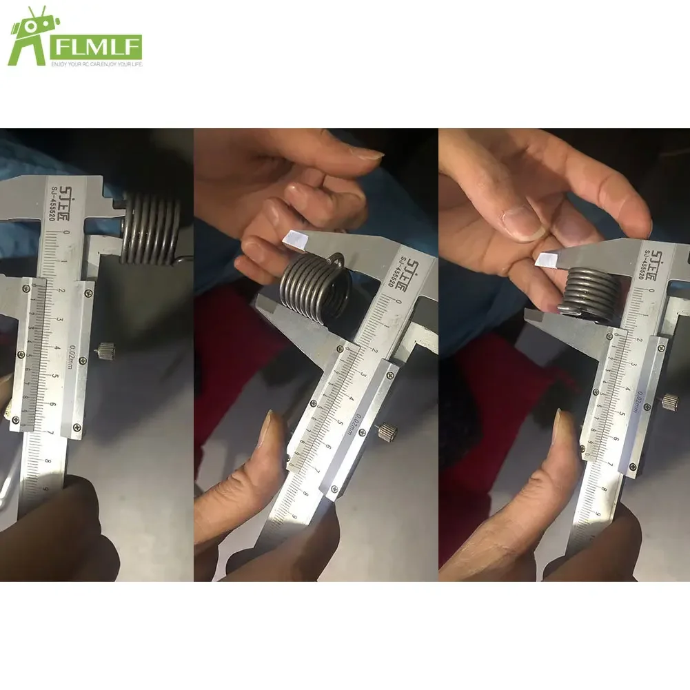 Resorte de arranque de Metal apto para Zenoah CY RCMK QJ BWS motor de Gas marino 26CC 29CC 30CC piezas de juguetes de barcos Rc