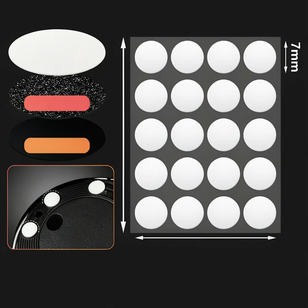 Durable Teflon Mouse Feet Universal Stickers For Logitech Gaming Mice Smooth Glide Replacement Skates Precision Movement Tool