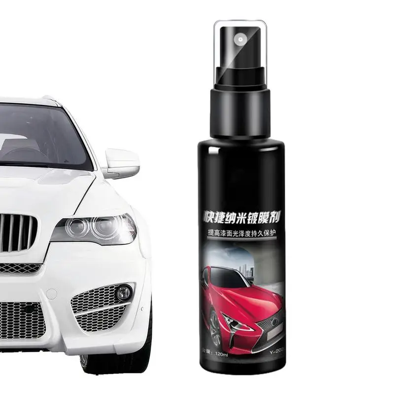 

Car Coating Agent Spray Creative 4.05ozCar Cleaning Spray Car Polish Nanos Coatings Anti Scratch Resistant Spray Car Accessories