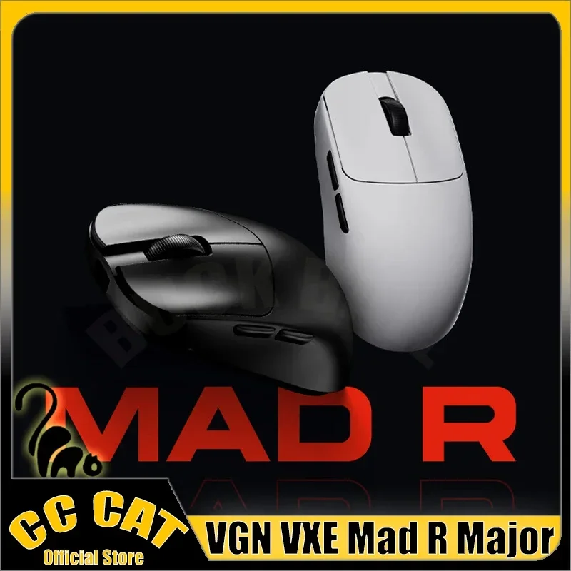 

VGN VXE Mad R Major Wireless Mouse 2 Mode Paw3950 Gaming Mouse 36g Light Weight 8k Paw3395 Pc FPS Gamer Mouses Accessories Gift