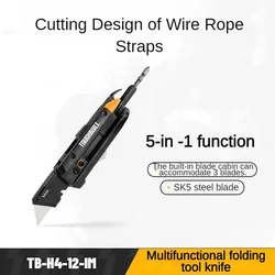 Sanat tornavida, 2-in-1 aracı, ağır tüm çelik kalınlaşmış alaşım duvar kağıdı kesici, çok fonksiyonlu industrial-TB-H4-12-IM