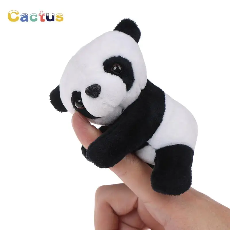 1PC Creative Plush Panda Clip Black White Hugging Panda Curtain Clip Bookmark Notes Small Stuffed Animal Doll Souvenir Toys