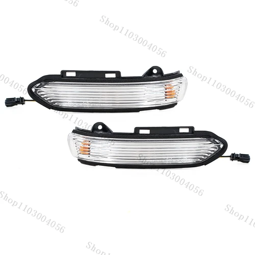 Imagen 2 del producto Para SAIC MG ZS RX3 2017 2018 2019-2021 luz de señal de giro de espejo retrovisor lámpara de luz de señal de espejo de puerta lateral