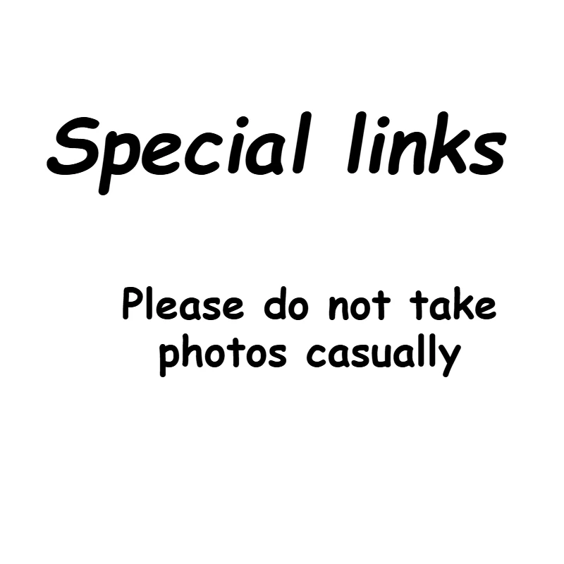 

Special links should be taken with caution