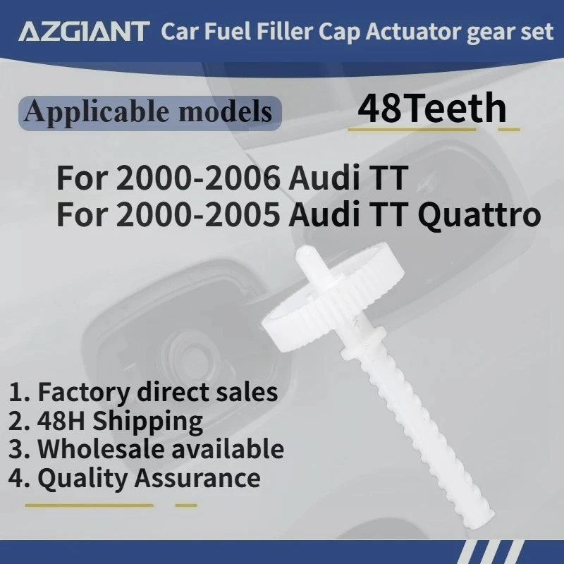 

For Audi TT 2000-2006/TT Quattro 2000-2005 Car Fuel Filler Cap Actuator gear set Brand New replacement parts 100% compatible OEM