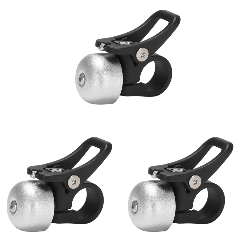 3X Aluminum Alloy Scooter Bell Horn Ring Bell With Quick Release Mount For Xiaomi Mijia M365 Electric Scooter Acessory