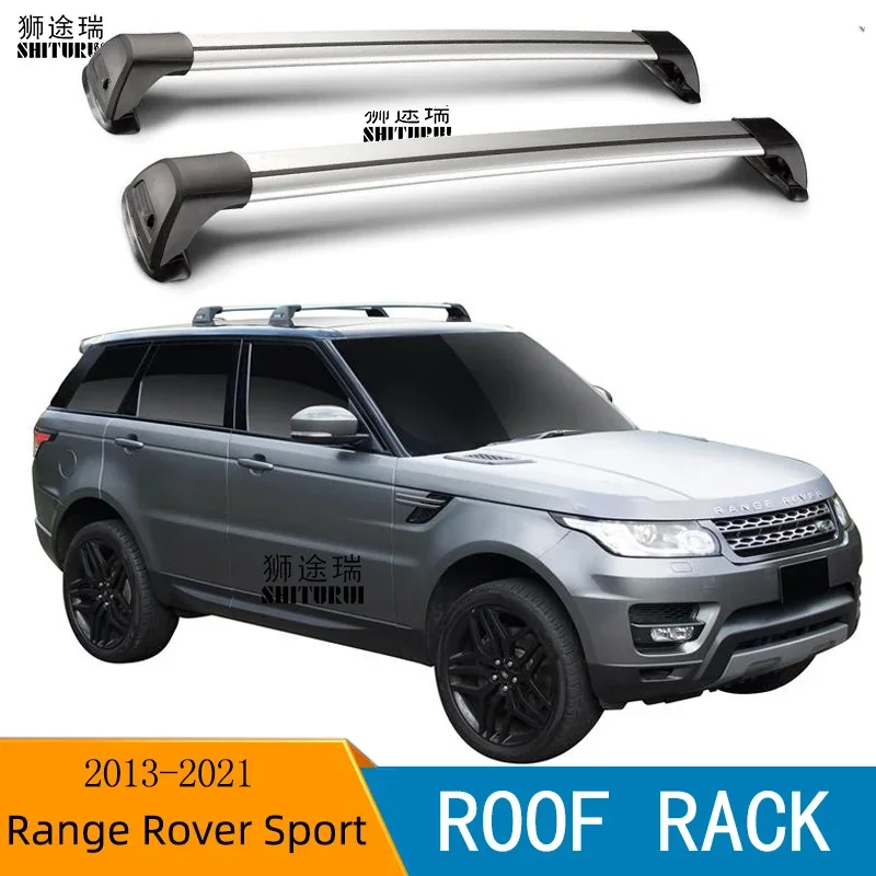 For LAND ROVER RANGE ROVER SPORT SUV 2012-2021 (FIXED POINT) Serultra quiet truck roof rack bar car special aluminum alloy belt