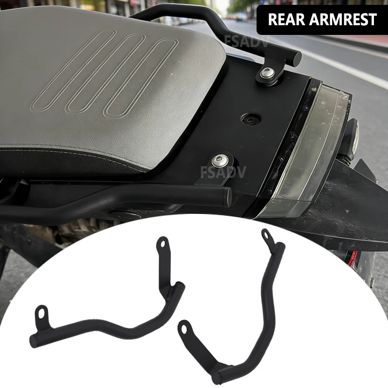 

Motorcycle Luggage Rack Rear Armrest For CFMOTO 450MT Passenger Rear Seat Grab Bar Handles Seat Kit 450 MT 2024 2025