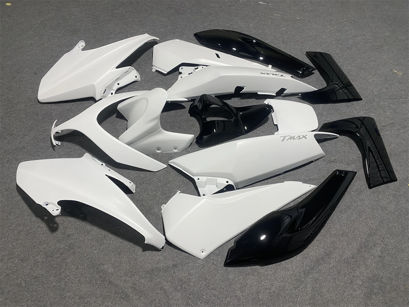 Motorcycle fairing fits to TMAX500 2008 2009 2010 2011 500 08 09 10 11 years fairing matte pearl white bright black motorcycle