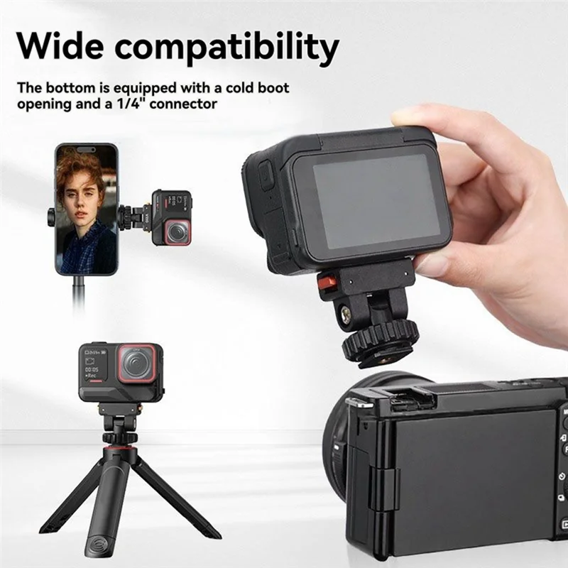 【Exclusive!】For Insta360 Acepro2/Acepro/Ace Quick-Release Gimbal Expansion Bracket Cold Shoe Magnetic Camera Adapter