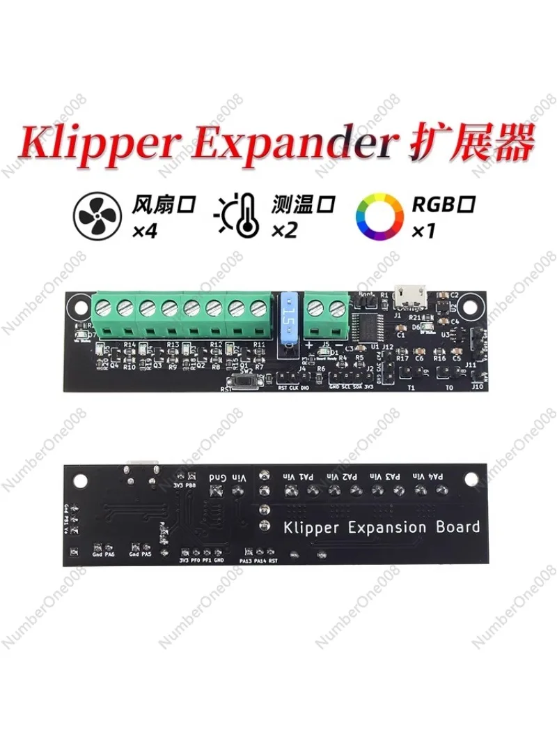 STM32 Expansion Board Klipper Expander Voron V0/2.4 Series Fan Thermal Plug-and-Play