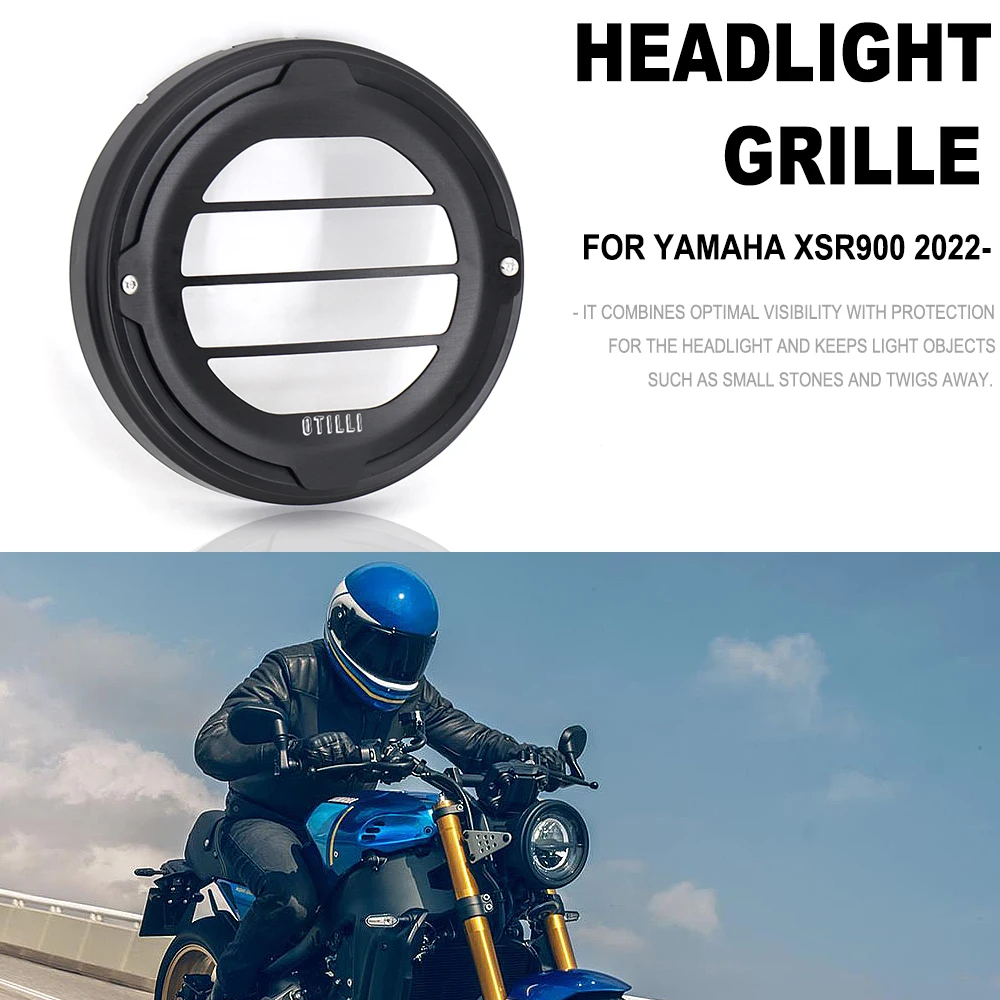 

FOR Yamaha XSR 900 XSR900 Headlight Guard 2022 2023 Motorcycle Accessories Headlight Protection Cover Headlight Grille Protector