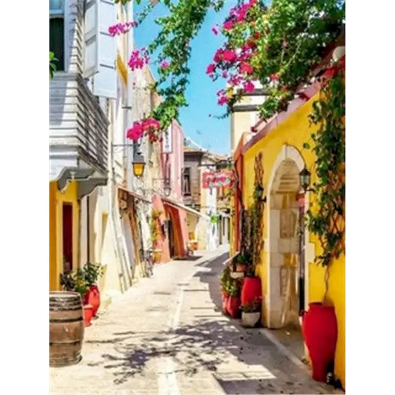 

CHENISTORYNO, краска по номерам, сделай сам, городская улица, картина по номерам, современное настенное искусство, холст, акриловая роспись, уникальный подарок для дома