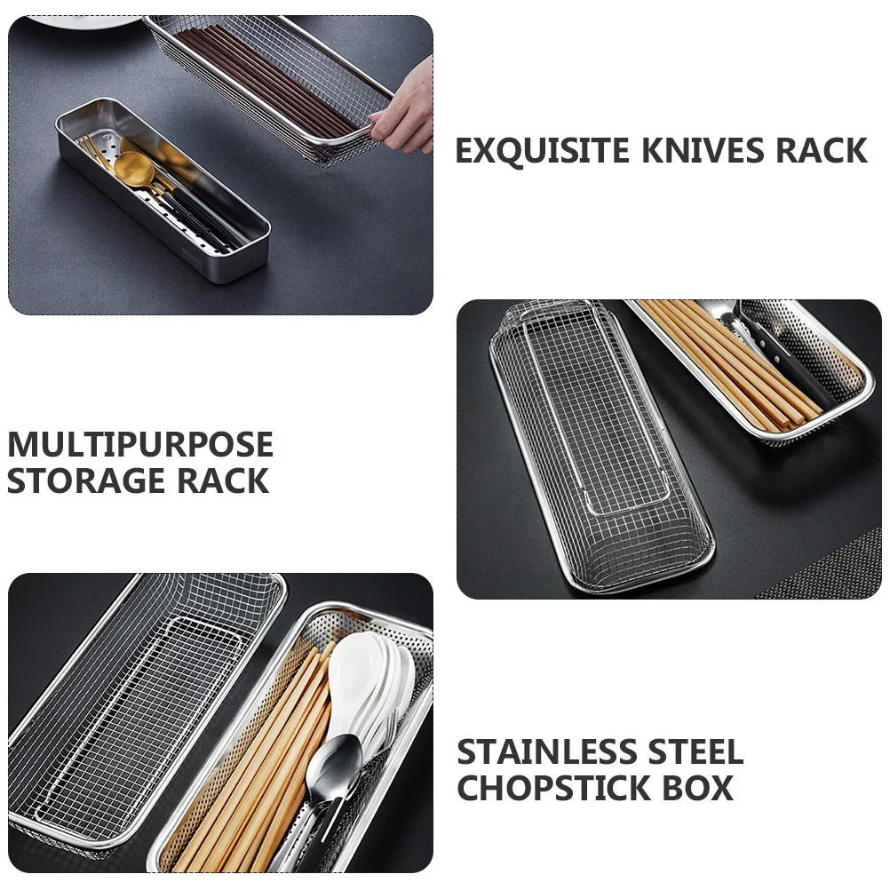 

1Pcs Cabinet Cutlery Holder Rust-Proof Multipurpose Storage Rack for Knives Forks Spoons Thickened Wear-Resistant Household