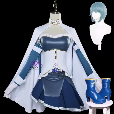 Anime Puella Magi Madoka Magica Miki Sayaka Cosplay Costume Role Play Comic Best-selling Halloween Photo-Ready Exclusive Design