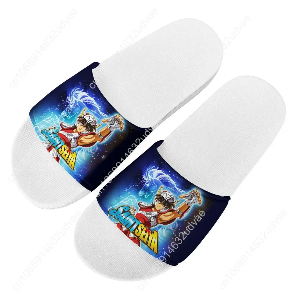 Saint Seiya Slippers Home Bathroom Sandals Water Shoes Men Women Teenagers Indoor Poor Sandal Customized Summer Slipper