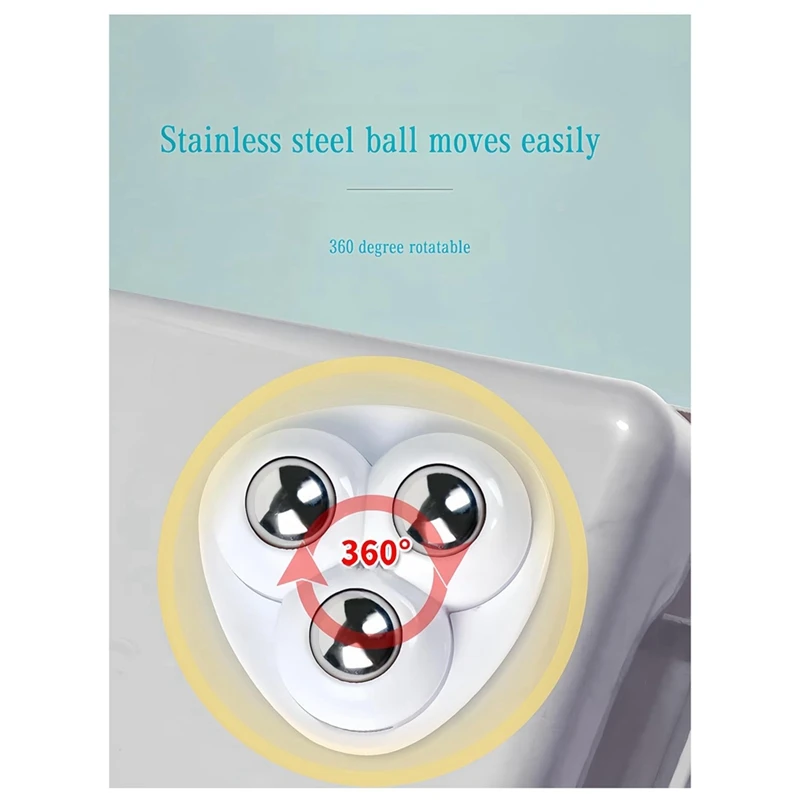Metal Mini Swivel Wheels Self-Adhesive Casters 360 Degree Swivel Self-Adhesive Pulley