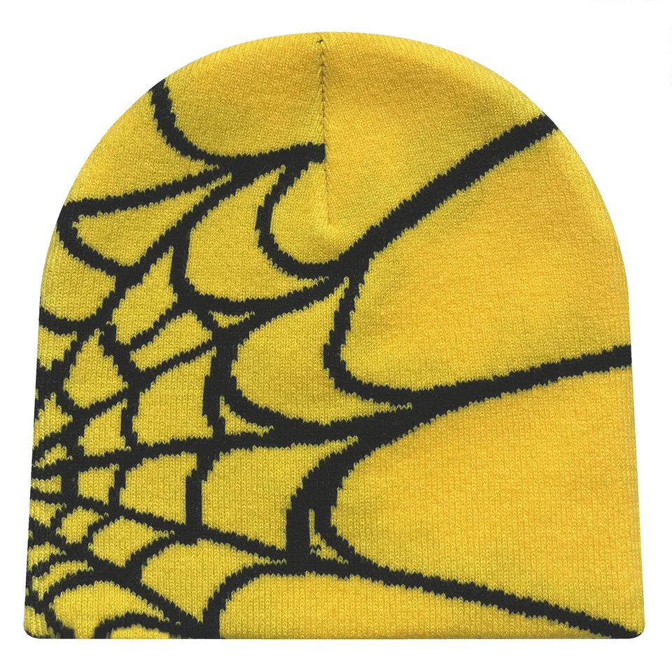 Four Seasons Men's and Women's Universal Y2K Knit Hat Spider Web Riding Outdoor Sports Fashion Hat, image 2