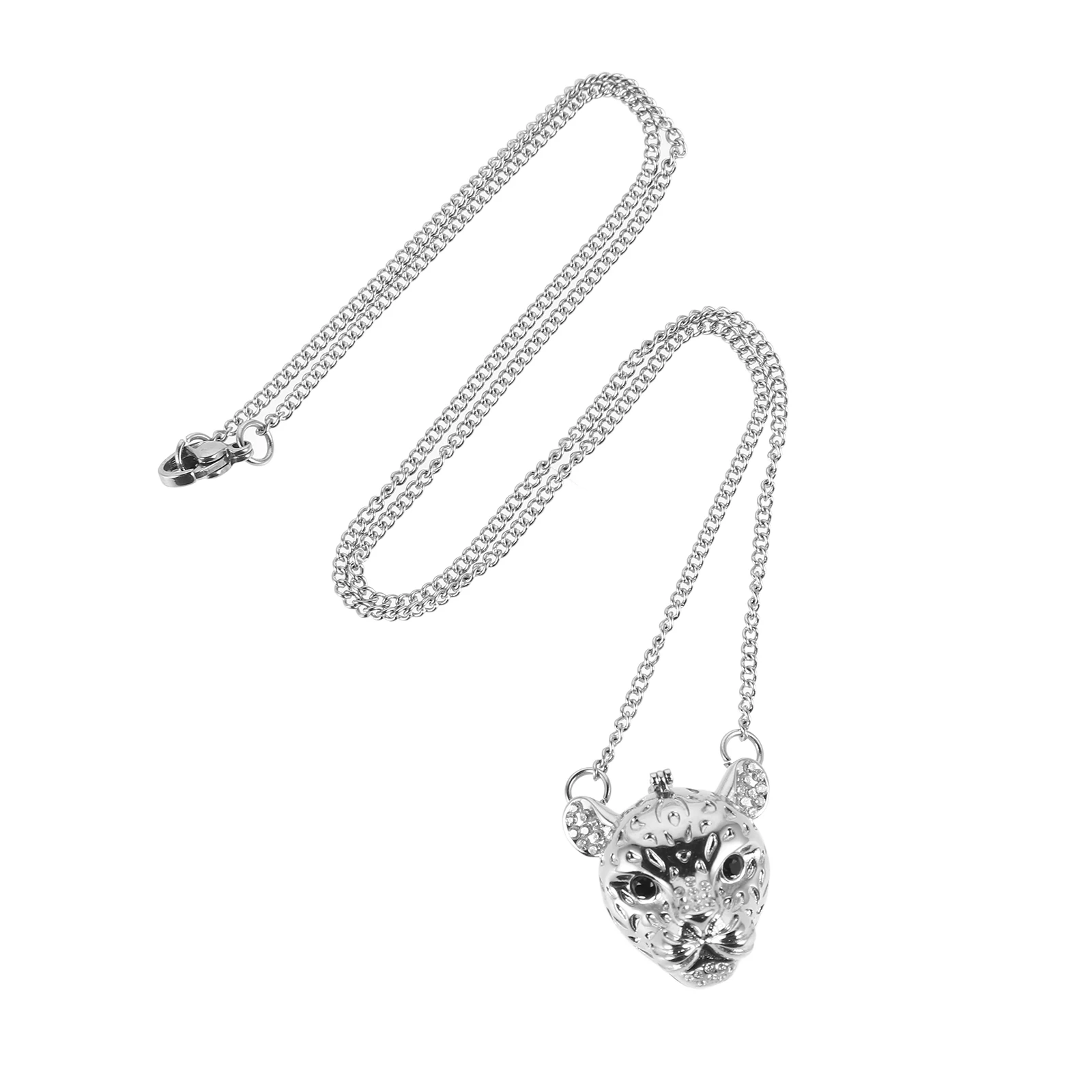 

Leopard Head Pendant Necklace Choker Jewelry for Women Fashion Necklaces Delicate