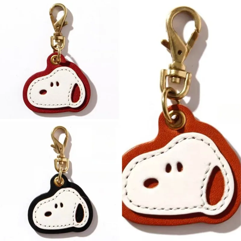 

Милый брелок для ключей из серии Kawaii Anime Snoopy, креативный мультяшный персонаж с принтом, подвеска для рюкзака, подарок для мальчиков и девочек