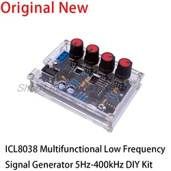 DIY ICL8038 Multifunctional Low Frequency Signal Generator 5Hz-400kHz Multi-Wave DIY Soldering Project Practice Electronic Kit