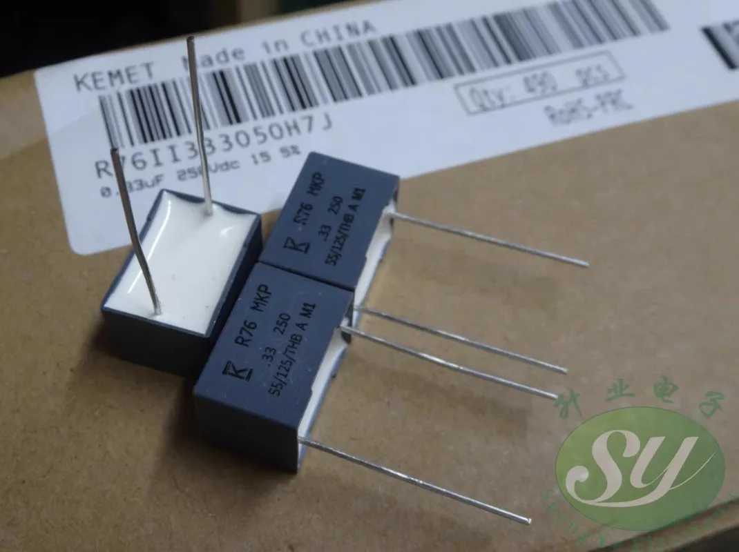 

20PCS R76 0.33uf/250V 330nf u33 334 brand new 15mm film Capacitor ( Thickness: 12.8mm ) R76II333050H7J