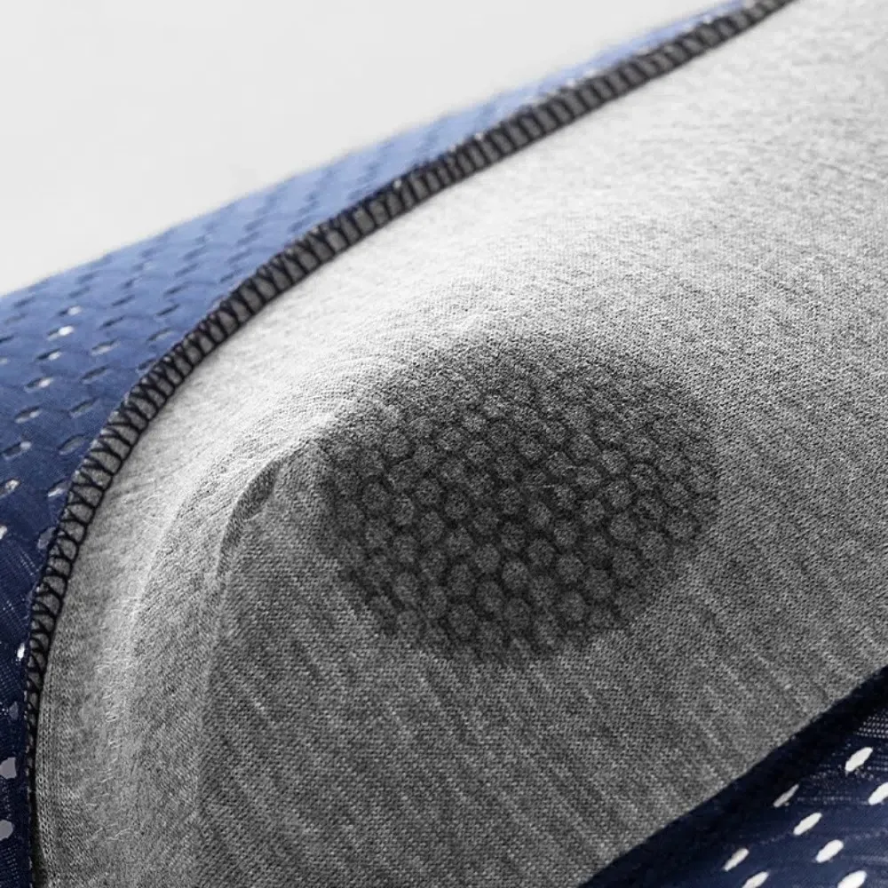 

4Pcs Simple Modal Men Mesh Boxers Panties Breathable Seamless Boxer Shorts Lingerie Hollow Underwear for Men Daily