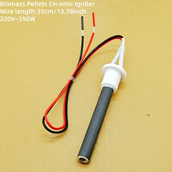 เซรามิค Igniter 220V 350W ไม้เม็ดเตาอบจุดระเบิด Rod,เชื้อเพลิงชีวภาพเครื่องทําความร้อน Fast IGNITION ประหยัดพลังงานประสิทธิภาพสูง