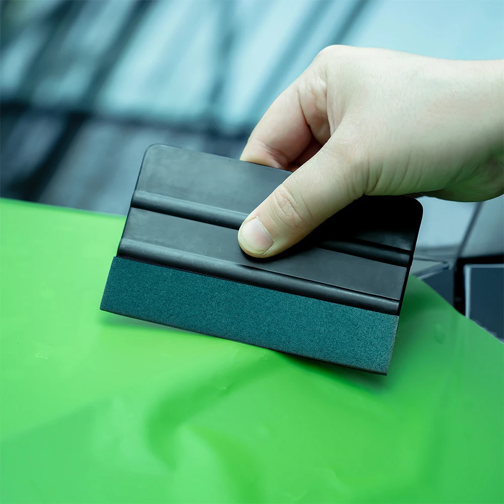 EHDIS Hard Card Squeegee Protective Edge Fabric Cloth Car Wrap Vinyl Plastic Scraper Suede Felt Window Film Tinting Protector - Image 6