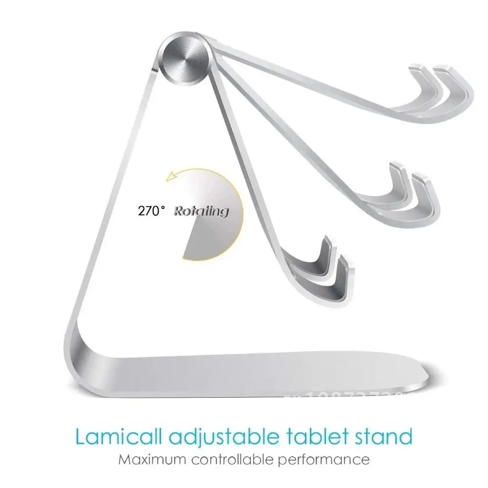 Adjustable Tablet Stand for iPad, Desktop Stand Holder Dock Compatible with Tablet Such For iPad 9.7 11