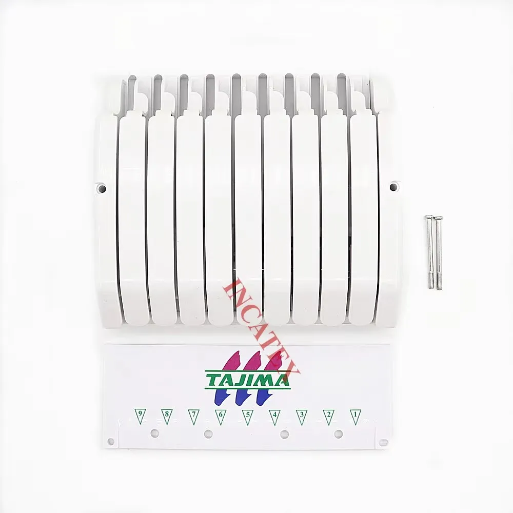 Good Quality Tajima Embroidery Machine Spare Parts Take-up Lever Cover 9 Needles 9 Colors New Model With Face Plate