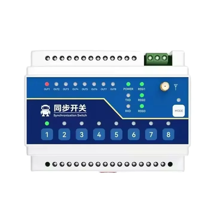 

Lanyuxuan Ebyte E860-DTU(8080-400SL) 10km Support 8-channel DI DO LoRa Modulation Technology RS485 Interface Wireless Remote Syn