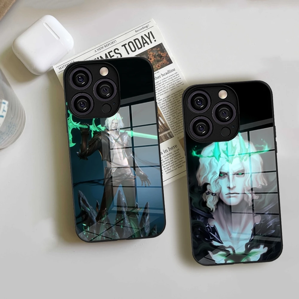 

Viego Runed King Phone Case Tempered Glass For IPhone 16 Promax 15 14 Pro 13 12 11 plus X XS XR phone case