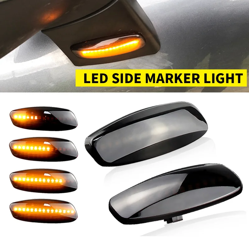 2Pcs Led Dynamic Si…