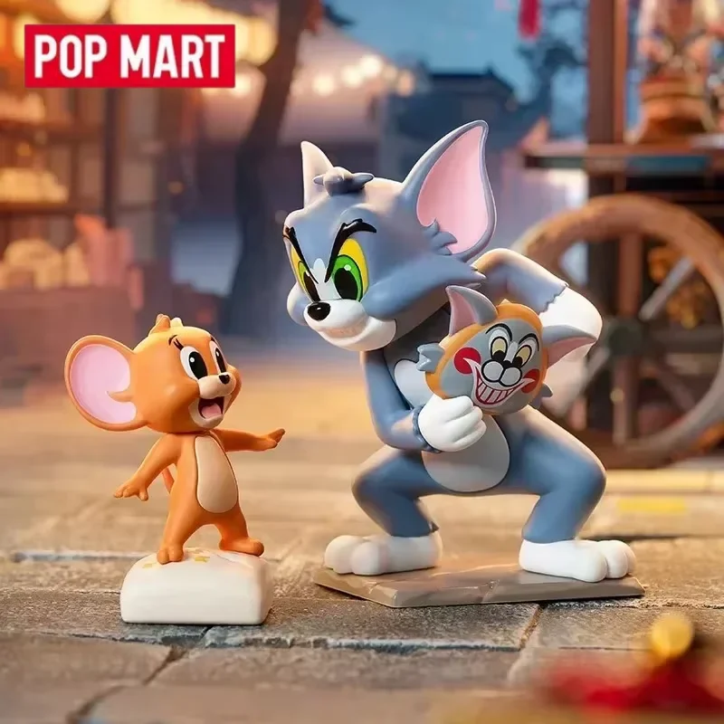 

POP MART Tom & Jerry Forbidden Compass Series Blind Box Toys Mystery Box Mistery Caixa Фигурка Оригинальная коробка-сюрприз