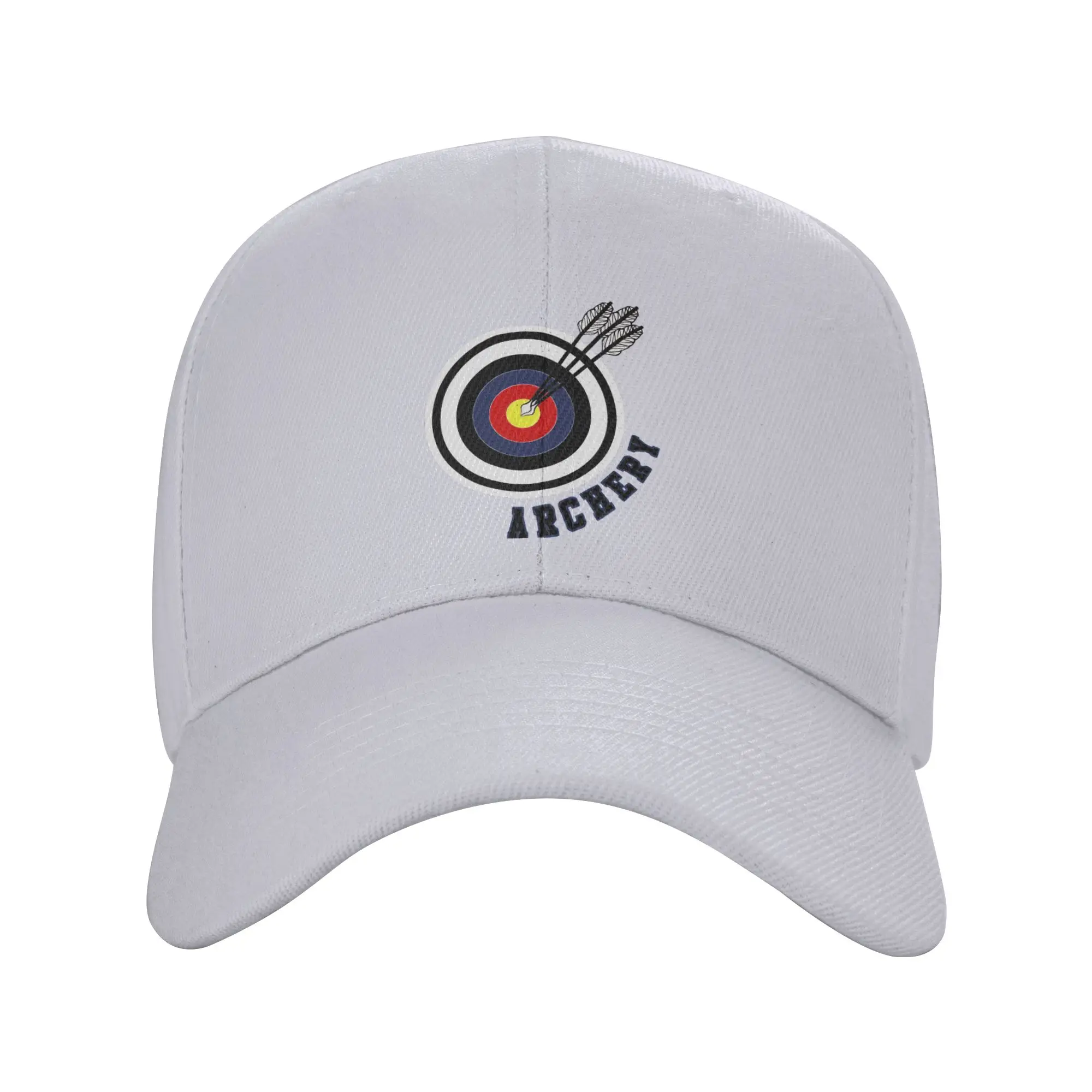 Archery Bullseye Target Baseball Cap  y2k Cool Unisex Men Trucker Hat Adjustable Custom Kpop Rock Baseball Caps Birthday Present