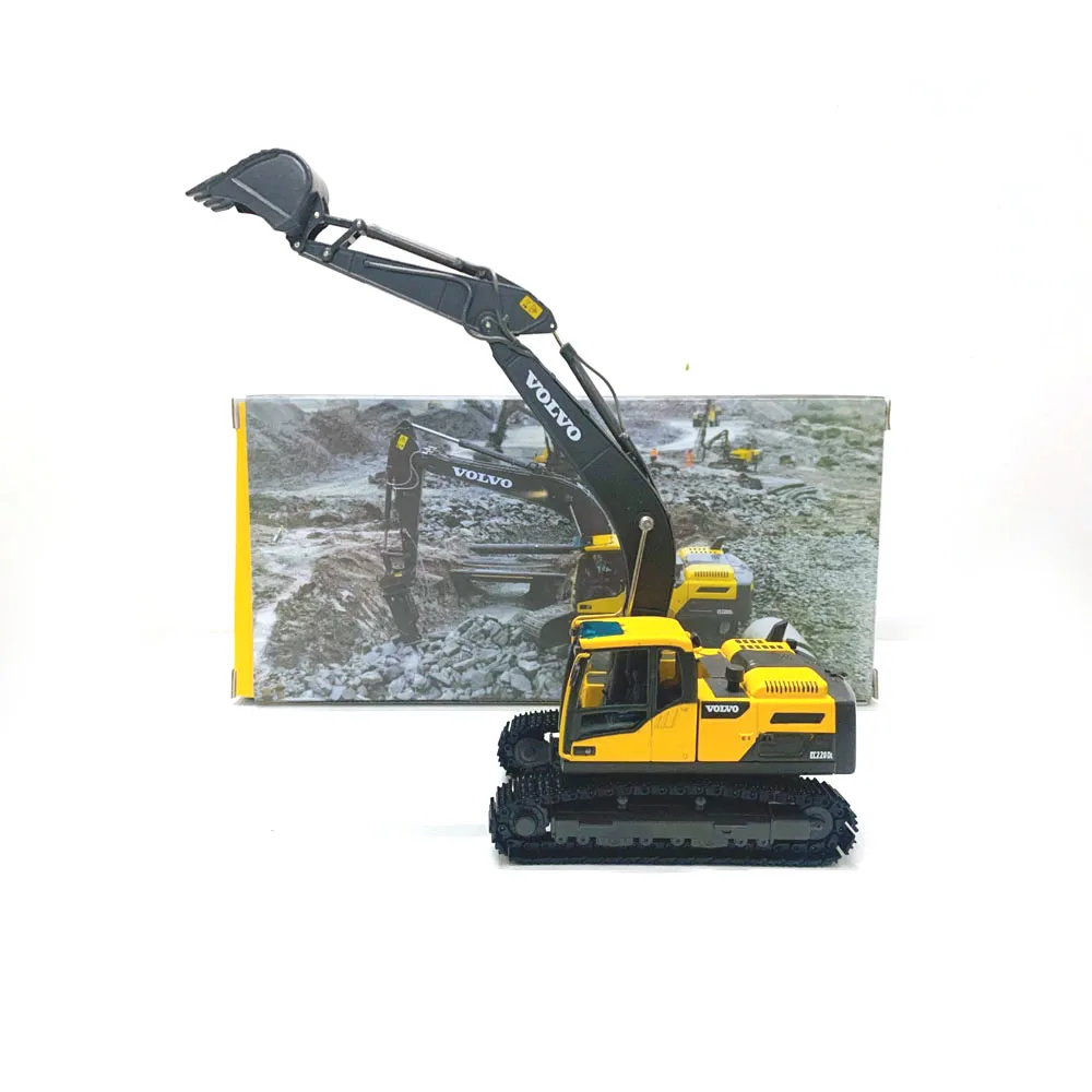 

1:50 Scale Metal Tracks Crawler Excavator Diecast Model Boy Gift Collection, Toy Model, Scene Decoration Collection