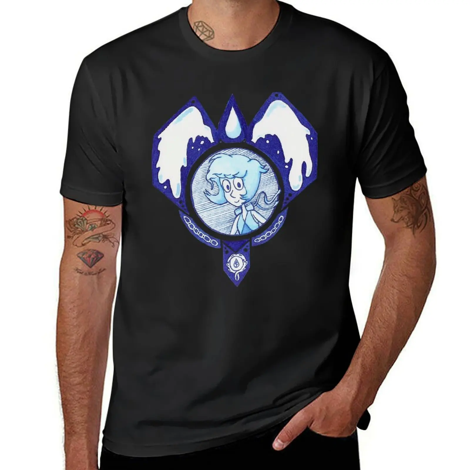 

Lapis - Lapislazuli - Steven Universe T-Shirt Blouse animal prinfor boys hippie clothes sweat shirts, men