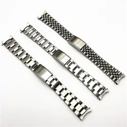 19mm Stainless steel strap for Snxs80 Snxs79 Snxs79k Snxs77k Snxs73 series precision steel watch chain accessories