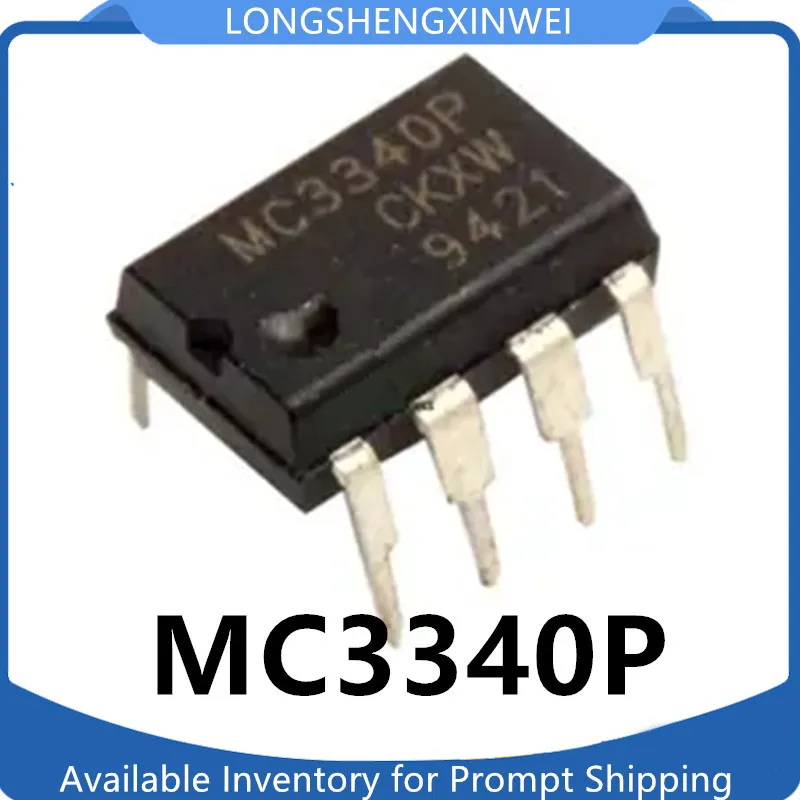 1PCS New MC3340P MC3340 Direct Interpolation DIP-8 Electronic Attenuator Direct Interpolation