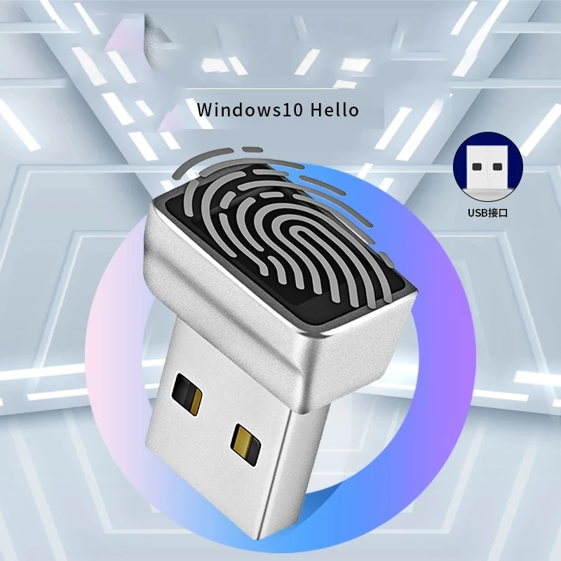 Imagem -01 - Módulo Leitor de Impressão Digital Usb para Windows 10 Hello Scanner de Impressão Digital Biométrico para Laptop pc Módulo de Desbloqueio de Sensor de Impressão Digital modulo leitor de impressao digital usb para windows 10 hello scanner de impressao digital biometrico para laptop pc modulo de desbloqueio de sensor de impressao digital 01