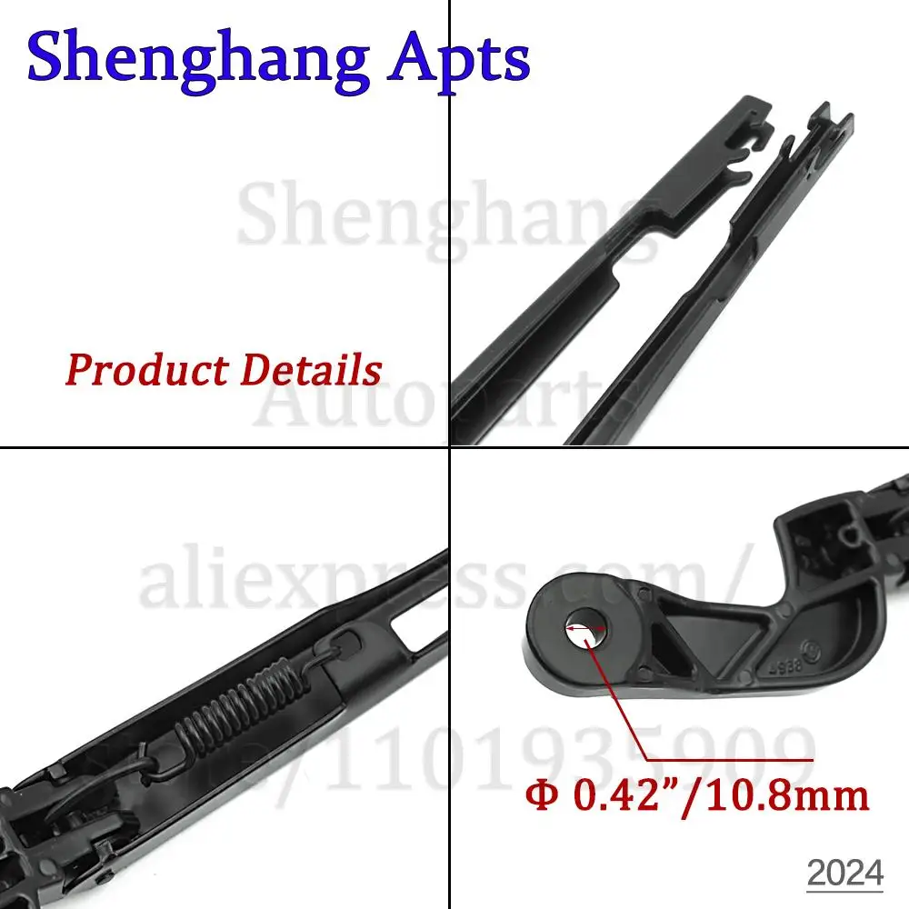 Right / Left Windshield Wiper Arm For Audi A6 S6 RS6 Allroad Quattro 2005-2011 4F1955408B,4F1 955 408 A,4F1955407B,4F1 955 407 A