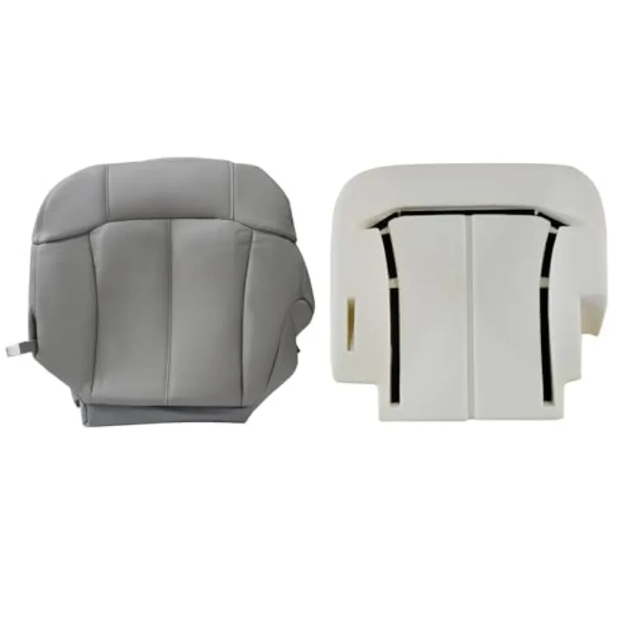 

922/122 Driver Side Bottom Replacement Seat Cover and Bottm Foam Cushion Compatible with Chevy Silverado Tahoe Suburban Avalanc