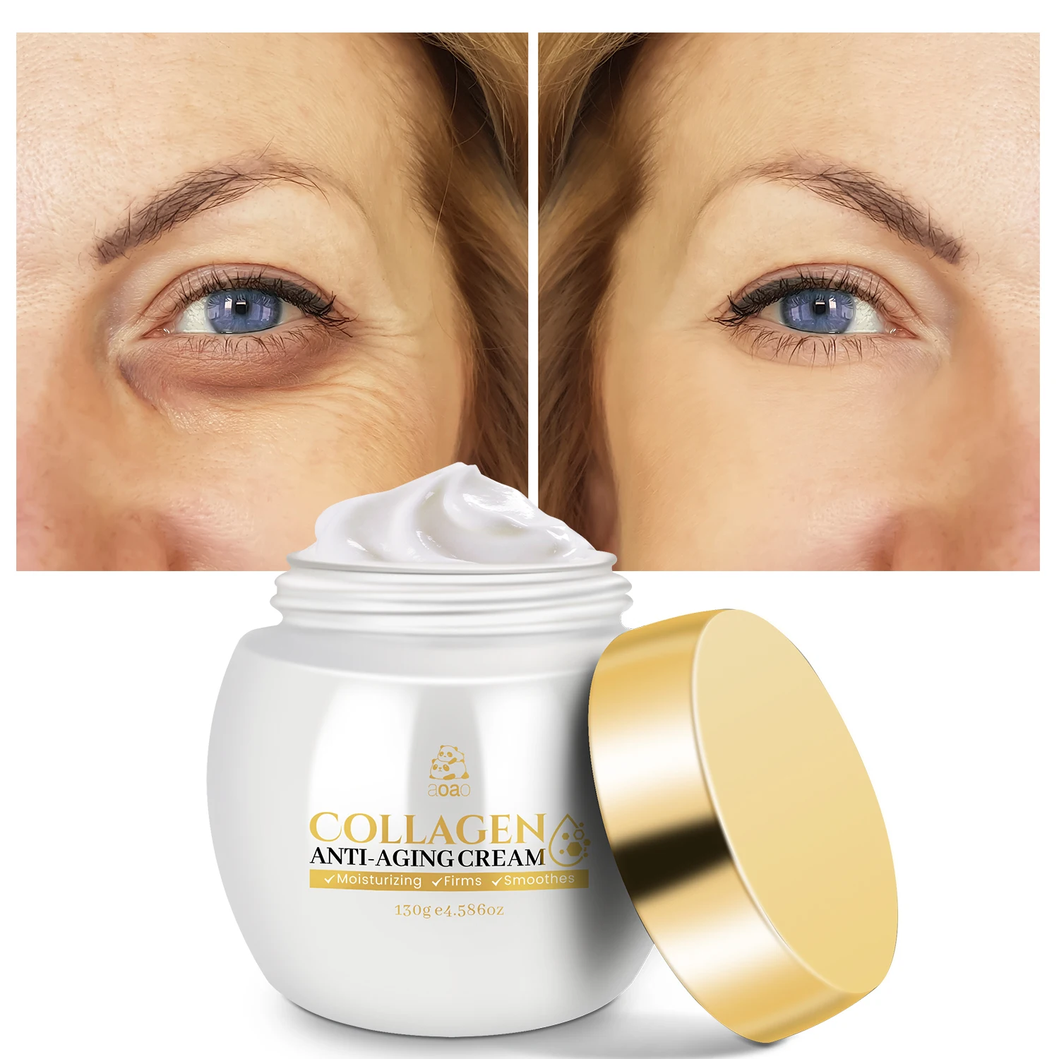 

Collagen Cream with Peptides & Niacinamide - Deep Hydration for Face & Neck, Day/Night Moisturizer to, Make Skin Younger Looking