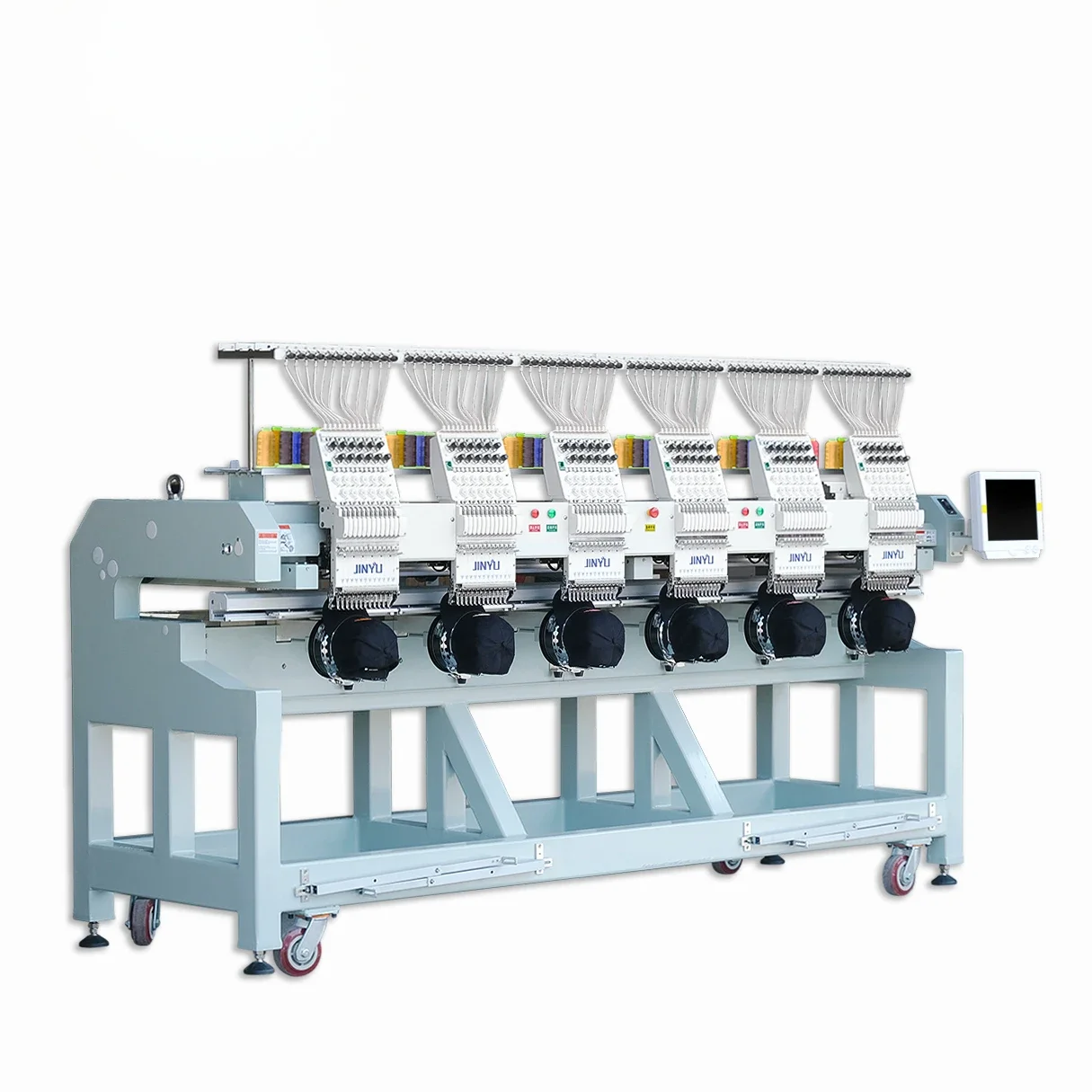 Big sales! JCM1206 JINYU computerized embroidery machines 3 heads China manufacturer